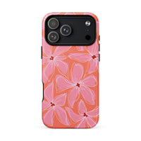 Papaya Bloom | iPhone MagSafe Tough Case