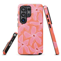 Papaya Bloom | Samsung Tough Case